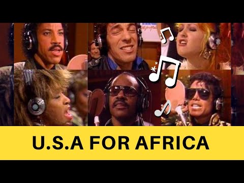 USA FOR AFRICA – We Are The World