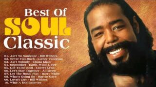 Barry White, Marvin Gaye, Stevie Wonder, Aretha Franklin, Al Green – 70's 80's RnB Soul Groove