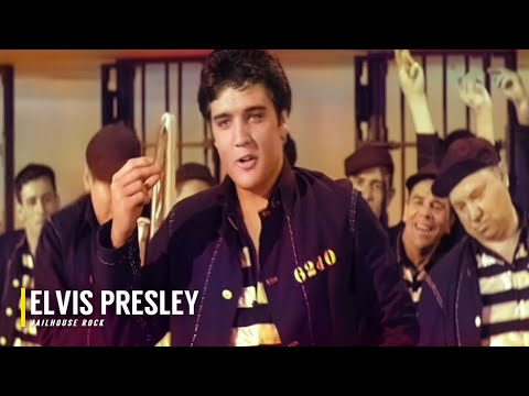 Jailhouse Rock – Elvis Presley | Colorized (Original Stereo) 4K