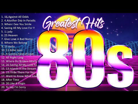 Oldies 80s Music Playlist ~ Old School Music Hits 80s ~ TEARS FOR FEARS, THE CARS, R.E.M